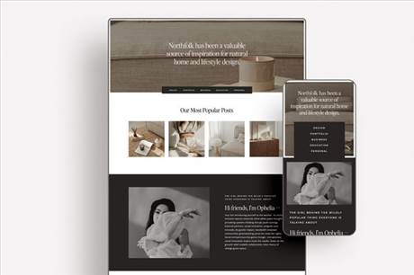 انواع قالب وبلاگ